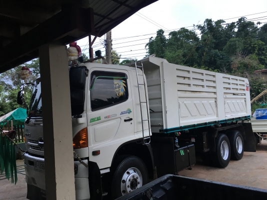 ขายรถพ่วงฮีโน่344 สวยเดิมๆเบลคแห้งปี55 พร้อมชุดแต่ง แยกแม่ก็ได้