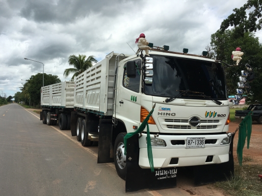 ขายรถพ่วงฮีโน่344 สวยเดิมๆเบลคแห้งปี55 พร้อมชุดแต่ง แยกแม่ก็ได้