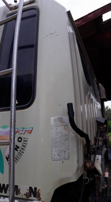 ขายรถบรรทุกสิบล้อดัมพ์ HINO 3M เครื่องเดิม 240 แรง ปี 40 กระบะดัมพ์สามมิตร ทะเบียนพร้อม