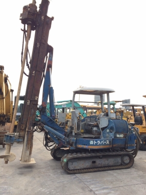 รถเจาะเสาเข็มจากญี่ปุ่น EX55UR-3 (นำหนักรถ 5.5 ตัน) อุปกรณ์ครบสมบูรณ์ ราคาถูก ๆ ครับ