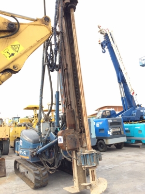 รถเจาะเสาเข็มจากญี่ปุ่น EX55UR-3 (นำหนักรถ 5.5 ตัน) อุปกรณ์ครบสมบูรณ์ ราคาถูก ๆ ครับ