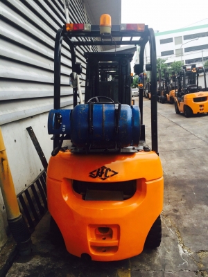 ขายฟอร์คลิฟต์ไฟฟ้า HC 1.5 ตัน แก๊ส/เบนซิล