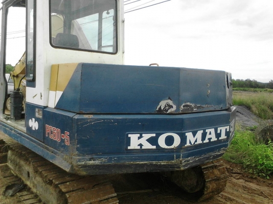 รถแบคโฮ KOMATSU PC - 60 -5 สนใจติดต่อ 081 - 6079515