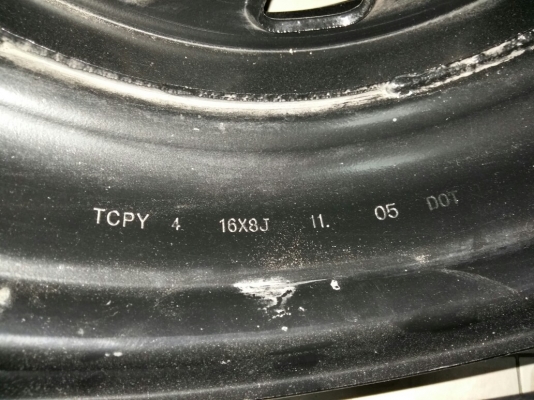 ล้อกะทะ ออฟโรด ขอบ16 ล่ย Rock