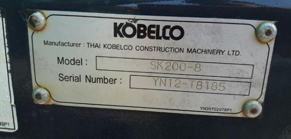 ขาย!! >>> Kobelco Sk200 Mark8 Yn12 SuperX <<< 7,000 ชม. ราคา 2,350,000 บาท ขาย!! >>> Kobelco Sk200 Mark8 Yn12 SuperX <<< 7,000 ชม. ราคา 2,350,000 บาท