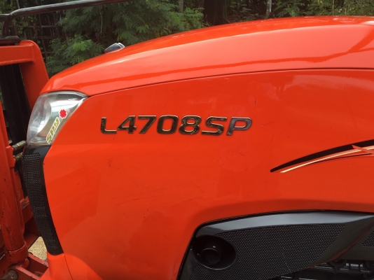 ขายรถไถคูโบต้าL4708SP ปี 57 สภาพสวยมากๆครับมีไบมีดตราช้าง ผาน4ตราช้าง ราคา485000บาท พร้อมใช้งานสวยๆค