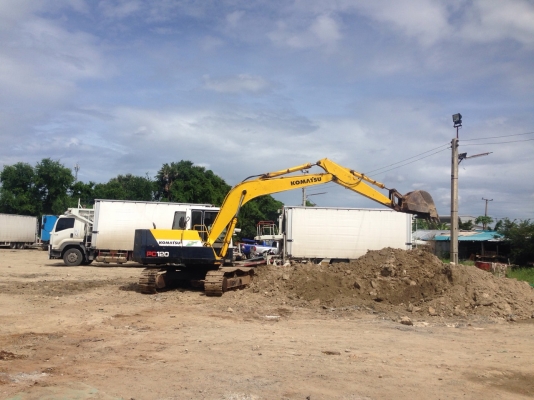 แบคโฮ ถกๆ พร้อมใช้งาน เจ้าของขายเองครับ