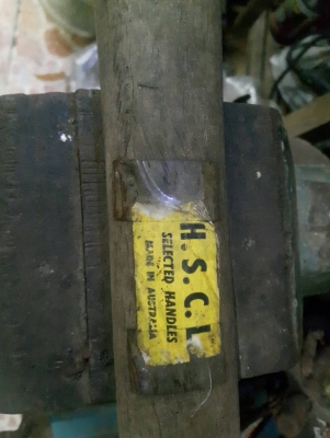 ขายอีเตอร์บราซิลด้ามไม้ออสเตรเลียงานเก่าเก็บ MADE IN BRASIL.