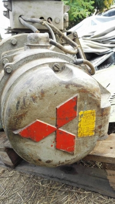 รอกสลิงไฟฟ้า Mitsubishi Made in JAPAN 2 ตัน 4 ทิศทาง ไฟ 380V พร้อมใช้งาน