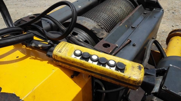 ** SOLD ** รอกสลิงไฟฟ้า KONE 8 ตัน 4 ทิศทาง ไฟ 380V พร้อมใช้งาน