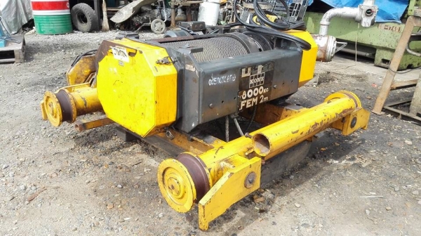 ** SOLD ** รอกสลิงไฟฟ้า KONE 8 ตัน 4 ทิศทาง ไฟ 380V พร้อมใช้งาน