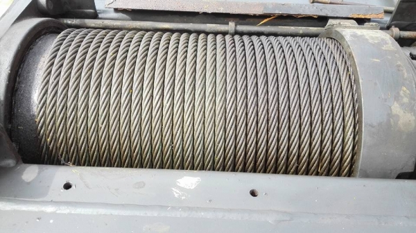 ** SOLD ** รอกสลิงไฟฟ้า KONE 8 ตัน 4 ทิศทาง ไฟ 380V พร้อมใช้งาน