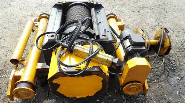 ** SOLD ** รอกสลิงไฟฟ้า KONE 8 ตัน 4 ทิศทาง ไฟ 380V พร้อมใช้งาน