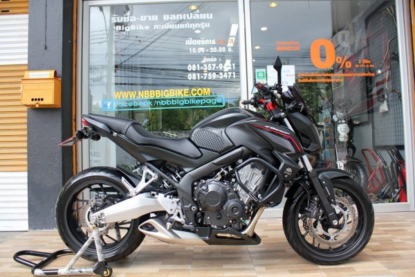 HONDA CB650f (abs) ปี2015 BLACK รถสวย รับจัดไฟแนนซ์แลกเปลี่ยน