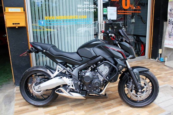 HONDA CB650f (abs) ปี2015 BLACK รถสวย รับจัดไฟแนนซ์แลกเปลี่ยน