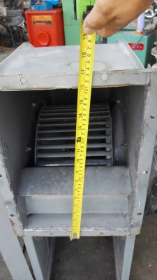 ** SOLD ** โบวเวอร์เป่าอากาศ Panasonic มอเตอร์ Hitachi 1 HP 380V สภาพใหม่พร้อมใช้งาน