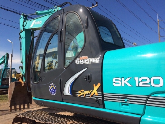 ขายรถแบคโฮ KOBELCO SK120 MARK 5 SUPER คอลโทรลสั้น สภาพสวยพร้อมใช้งาน มีVDOการทำงานครับ