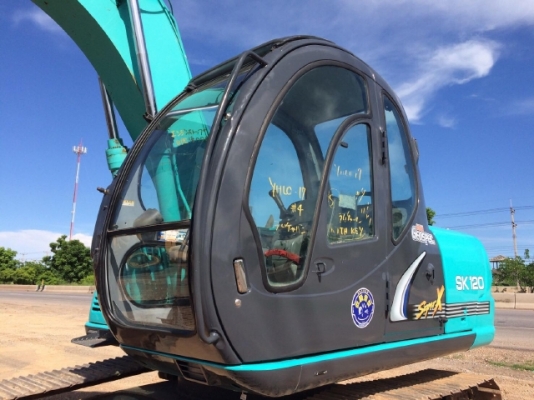 ขายรถแบคโฮ KOBELCO SK120 MARK 5 SUPER คอลโทรลสั้น สภาพสวยพร้อมใช้งาน มีVDOการทำงานครับ
