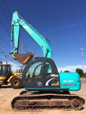 ขายรถแบคโฮ KOBELCO SK120 MARK 5 SUPER คอลโทรลสั้น สภาพสวยพร้อมใช้งาน มีVDOการทำงานครับ