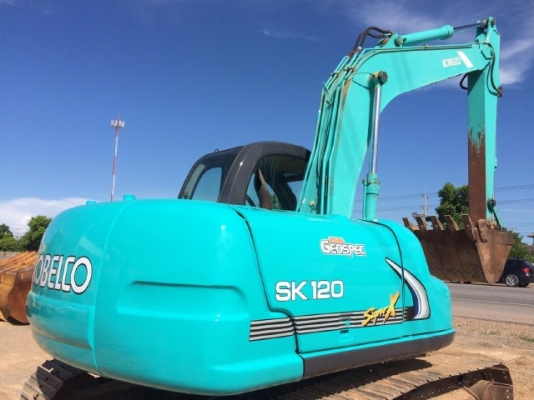 ขายรถแบคโฮ KOBELCO SK120 MARK 5 SUPER คอลโทรลสั้น สภาพสวยพร้อมใช้งาน มีVDOการทำงานครับ