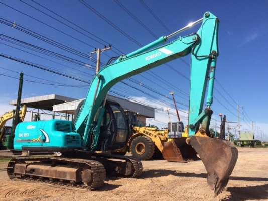 ขายรถแบคโฮ KOBELCO SK120 MARK 5 SUPER คอลโทรลสั้น สภาพสวยพร้อมใช้งาน มีVDOการทำงานครับ