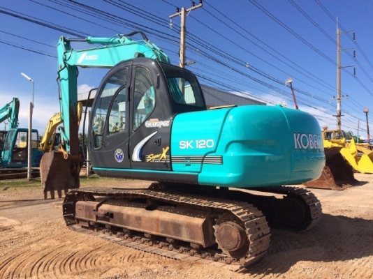 ขายรถแบคโฮ KOBELCO SK120 MARK 5 SUPER คอลโทรลสั้น สภาพสวยพร้อมใช้งาน มีVDOการทำงานครับ