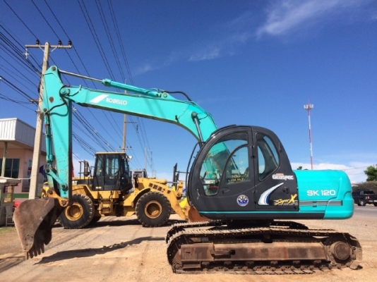 ขายรถแบคโฮ KOBELCO SK120 MARK 5 SUPER คอลโทรลสั้น สภาพสวยพร้อมใช้งาน มีVDOการทำงานครับ