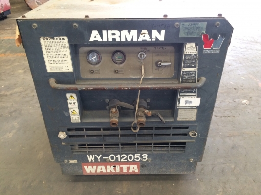 เครื่องลม AIRMAN PDS90SC นำเข้าตรงจากญี่ปุ่นครับ เครื่องลม AIRMAN PDS90SC นำเข้าตรงจากญี่ปุ่นครับ