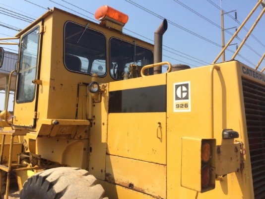 ขายรถตักล้อยาง CAT 926 สภาพสวยพร้อมใช้ นำเข้าจากญี่ปุ่น มีVDOการทำงานครับ ขายรถตักล้อยาง CAT 926 สภาพสวยพร้อมใช้ นำเข้าจากญี่ปุ่น มีVDOการทำงานครับ