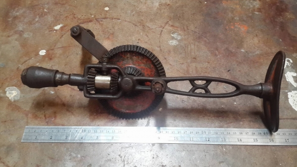 สว่านมือหมุนตราตา CARL SCHLIEPER SOLINGEN GERMANY