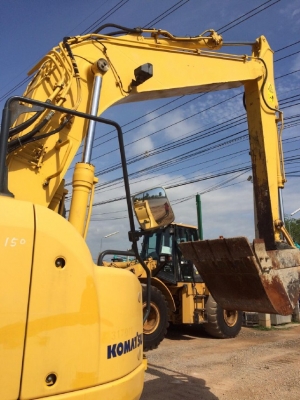 ขายรถแบคโฮ KOMATSU PC128US-8 ปี 2007 รถนอกนำเข้าจากญี่ปุ่น สภาพสวยพร้อมใช้ มีVDOการทำงานครับ