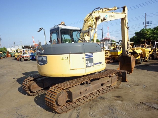 ขายรถแบคโฮ KOMATSU PC138US-2 ปี2004 รถนอกนำเข้าเองจากญี่ปุ่น สภาพสวยพร้อมใช้งาน ถึงไทยเร็วๆนี้ ขายรถแบคโฮ KOMATSU PC138US-2 ปี2004 รถนอกนำเข้าเองจากญี่ปุ่น สภาพสวยพร้อมใช้งาน ถึงไทยเร็วๆนี้