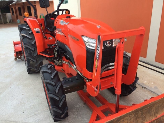 ขายรถไถ คูโบต้า L4708SPปี58 ทำงาน316 ชม.สภาพ99\% อุปกรณ์3ชิ้น ใบดันหน้า ผาน6 โรตารี่ ทะเบียนครบ