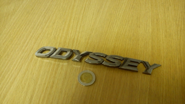 เพลทโลโก้ โอเดสซี่ ODYSSEY รมดำ เพลทโลโก้ โอเดสซี่ ODYSSEY รมดำ