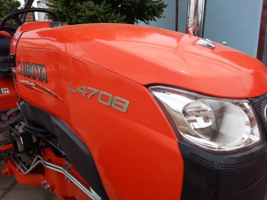 คูโบต้า L4708 4 WD พร้อมใบมีดตราช้าง ทำงาน 619 ชั่วโมง ปี 2556