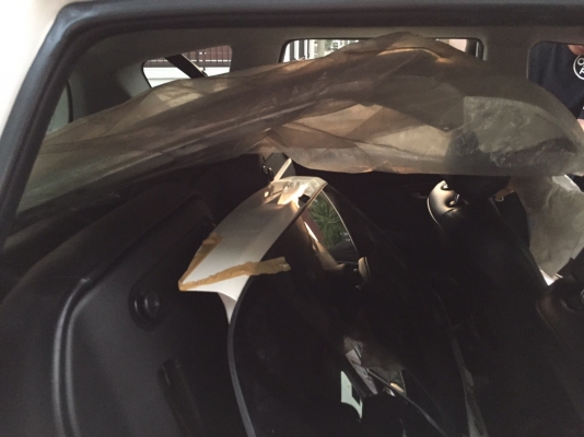 ขายกันชนหลัง HONDA JAZZ 1.3 HYBRID ปี 2012 สีเดิมติดรถ