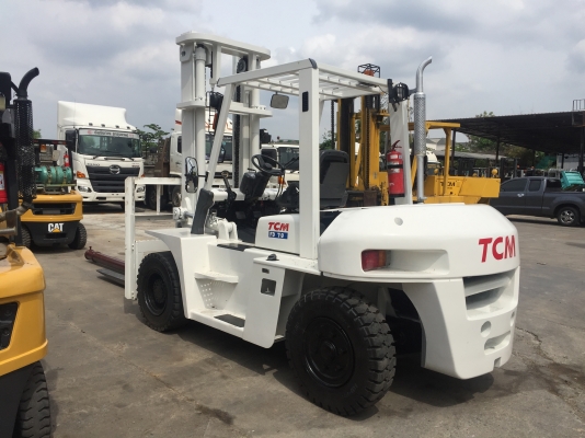 รถยก TCMFD70 น้ำหนักยก 7 ตัน เสาสูง 4 เมตร เครื่องดีเซล เกียร์ออโต้ รุ่นใหม่ล่าสุด รถใช้งานมาน้อย