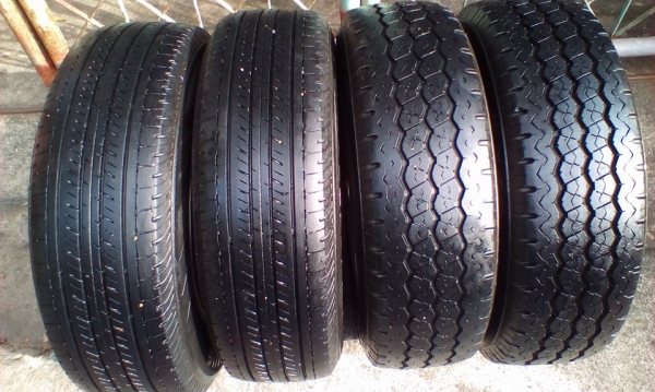 ยางบริสโตน 215/70/15 ปี13คู่ ปี14คู่ ขายคู่ละ 1500บาท