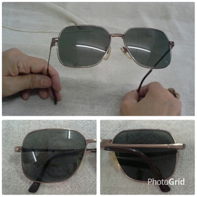 แว่นตา &#039;นอส&#039; ไททาเนียมบริสุทธิ์ Original HOYA handmade in Japan