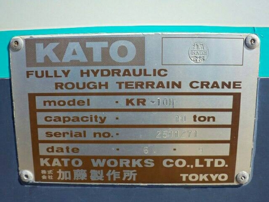 ขายรถเครน Kato KR10H
