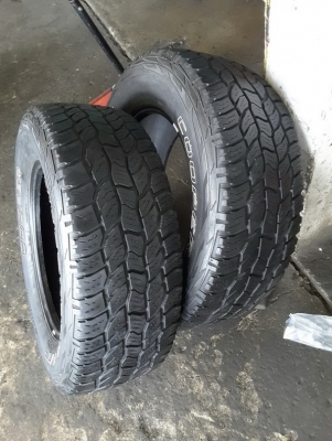 Cooper AT3 ขนาด 265/65/18 ปี13 สวยๆ มี 2เส้น Cooper AT3 ขนาด 265/65/18 ปี13 สวยๆ มี 2เส้น