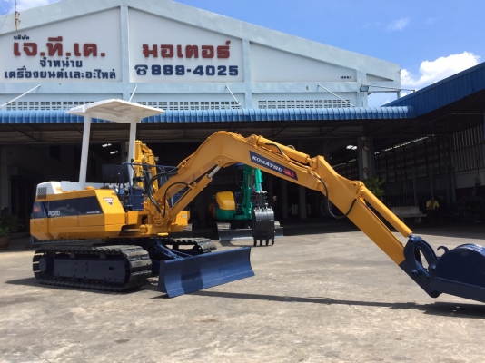 รถขุด Komatsu PC20-6 มือสองนำเข้าจากญี่ปุ่น ทำสีใหม่ พร้อมใช้งาน