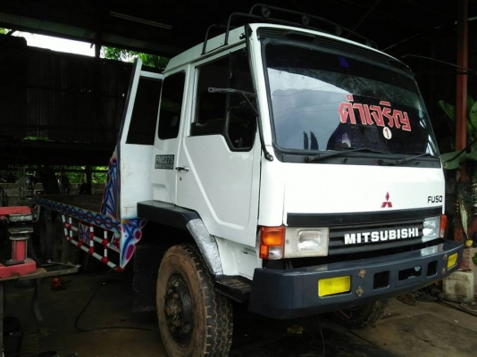 ขายรถบรรทุกแบคโค200 เทรลเลอร์2เพลา FN527M-A เครื่อง195แรง 6D16 พ.เพาเวอร์ เบรกจิฟฟี่ ภายในสวย สภาพพร