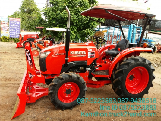ปัญญาแทรคเตอร์..จัดมาให้ครับ ด่วน!!!คูโบต้า L3608ใบมีดคานล่างFD163พร้อมผาน5&times;22ตราช้าง สภาพพร้อมใช้