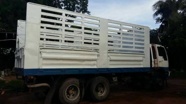 ขาย 965,000 HINO FM1M วางเครื่อง P11c.320 แรง 2 เพลา แม่ลูกไม่ดั้มรถอยู่พิจิตร แม่ลูกกะบะยาว 6.20 ม. 090-772-3710 090-772-3708