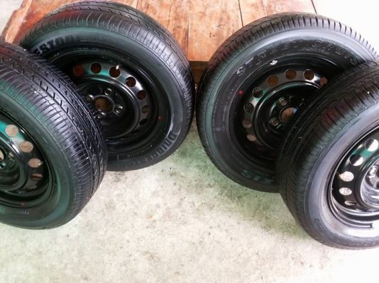 ล้อพร้อมยางเก๋ง ขอบ14นิ้ว พร้อมใช้