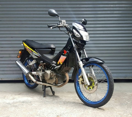 ขออนุญาติขาย HONDA SONIC SUPER 125 CC รุ่นเรือนไมล์สีขาว