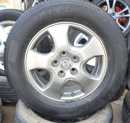 ขายล้อTOYOTA Vigo Smart Cubขอบ16 ยางปี15 4ล้อ