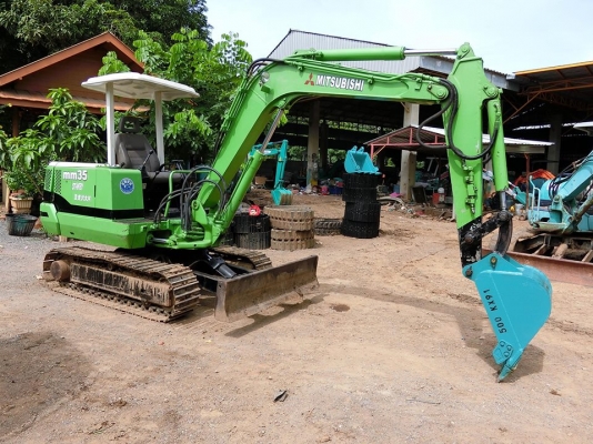 MITSUBISHI mm-35 ขนาด PC-35 <ปั๊มนิ้วมีหัวลายหัวแย๊ก><ใส่แทรคเหล็กใหม่> ☎️ติดต่อ 085-5632278 (ราคาต่อรองได้)