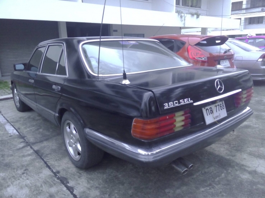 เบนซ์280SE W126 เครื่อง2Jเกียร์ออโต Gasสวย75000